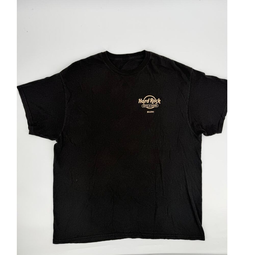Hard Rock Hotel Casino Biloxi Time To Play Guitar T-Shirt Black Men's XL